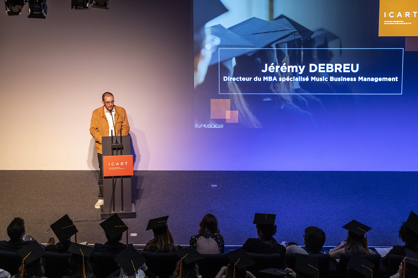 Jeremy Debreu — Intervention ICART, MBA Music Business
